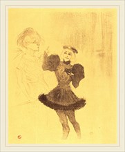 Henri de Toulouse-Lautrec (French, 1864-1901), Lender and Lavalliere in "Le fils de l'Aretin"