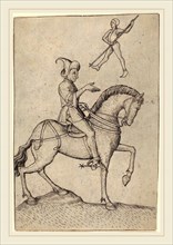 Master E.S. (German, active c. 1450-active 1467), The Knight of Men, 1463, engraving