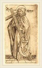 Israhel van Meckenem after Master E.S. (German, c. 1445-1503), Saint Judas Thaddeus (Saint Simon?),