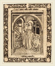 Wolfgang The Goldsmith after Master E.S. (German, active second half 15th century), The Madonna and