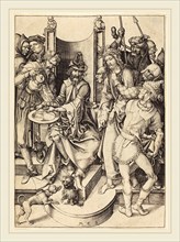 Martin Schongauer (German, c. 1450-1491), Christ before Pilate, c. 1480, engraving