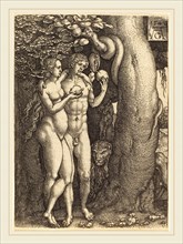 Heinrich Aldegrever (German, 1502-1555-1561), The Temptation by the Snake, 1540, etching