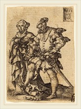 Heinrich Aldegrever (German, 1502-1555-1561), Dancing Couple, 1551, engraving