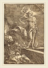 Albrecht Altdorfer (German, 1480 or before-1538), The Resurrection, c. 1513, woodcut