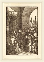 Albrecht Altdorfer (German, 1480 or before-1538), Christ before Caiaphas, c. 1513, woodcut