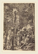Albrecht Altdorfer (German, 1480 or before-1538), The Large Crucifixion, c. 1515-1517, engraving