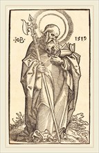 Hans Baldung Grien (German, 1484-1485-1545), Saint Matthew, 1519, woodcut