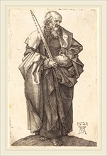 Albrecht DÃ¼rer (German, 1471-1528), Saint Simon, 1523, engraving