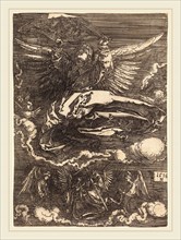 Albrecht DÃ¼rer (German, 1471-1528), The Sudarium Held by One Angel, 1516, etching
