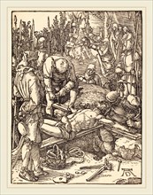 Albrecht DÃ¼rer (German, 1471-1528), Christ Nailed to the Cross, probably c. 1509-1510, woodcut