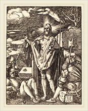 Albrecht DÃ¼rer (German, 1471-1528), The Resurrection, probably c. 1509-1510, woodcut