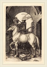 Albrecht DÃ¼rer (German, 1471-1528), Small Horse, 1505, engraving