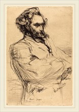 James McNeill Whistler (American, 1834-1903), Drouet, 1859, etching and drypoint