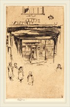 James McNeill Whistler (American, 1834-1903), Drury Lane, c. 1880-1881, etching