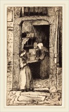James McNeill Whistler (American, 1834-1903), La Marchande de Moutarde, 1858, etching