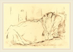 James McNeill Whistler (American, 1834-1903), The Siesta, 1896, lithograph