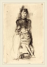 James McNeill Whistler (American, 1834-1903), Agnes, c. 1873-1875, drypoint