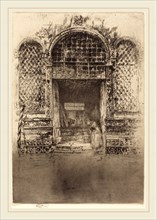 James McNeill Whistler (American, 1834-1903), The Doorway, 1880, etching