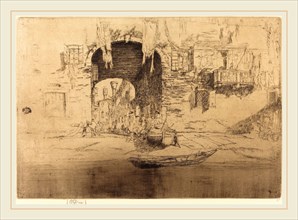 James McNeill Whistler (American, 1834-1903), San Biagio, 1879-1880, etching