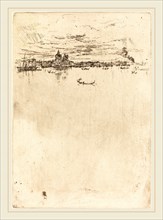 James McNeill Whistler (American, 1834-1903), Upright Venice, 1880, etching