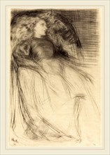 James McNeill Whistler (American, 1834-1903), Weary, 1863, drypoint on Japan paper