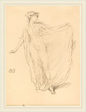James McNeill Whistler (American, 1834-1903), The Dancing Girl, 1890, lithograph