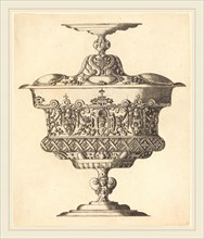 Wenzel Jamnitzer I (German, 1508-1585), Cup, etching