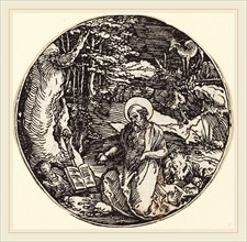 Attributed to Hans Springinklee (German, active 1512-1522), Saint Jerome in Penitence, woodcut