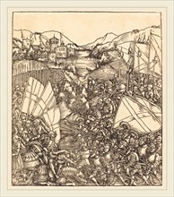 Hans Springinklee (German, active 1512-1522), The War at Hainault, woodcut