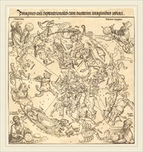 Albrecht DÃ¼rer (German, 1471-1528), The Northern Celestial Hemisphere, 1515, woodcut