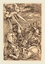 Hans Baldung Grien (German, 1484-1485-1545), The Conversion of Saint Paul, 1514, woodcut