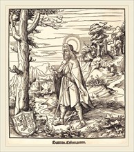 Leonhard Beck (German, c. 1480-1542), Saint Colomannus, 1516-1518, woodcut