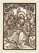 Albrecht DÃ¼rer (German, 1471-1528), The Virgin Nursing the Christ Child  with Four Angels, c.