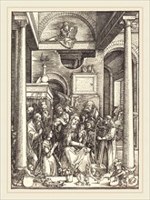 Albrecht DÃ¼rer (German, 1471-1528), The Glorification of the Virgin, c. 1504, woodcut