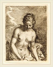 BartholomÃ¤us Ignaz Weiss (German, 1740-1814), Diana, etching