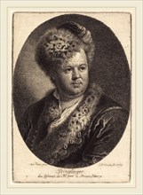 Georg Friedrich Schmidt after Antoine Pesne (German, 1712-1775), Johann Melchior Dinglinger, 1769,