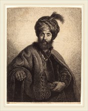 Georg Friedrich Schmidt after Rembrandt van Rijn (German, 1712-1775), The Persian, 1756, etching