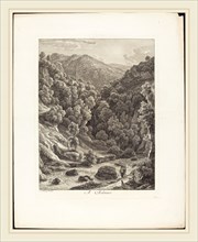 Johann Christian Reinhart (German, 1761-1847), A Subiaco, 1793, etching on laid paper