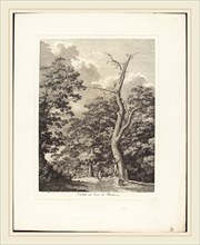 Jacob Wilhelm Mechau (German, 1745-1808), Entrata nel bosco di Marino, 1792, etching on laid paper