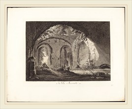 Albert Christoph Dies (Austrian, 1755-1822), In Villa Mecenate, 1794, etching on laid paper