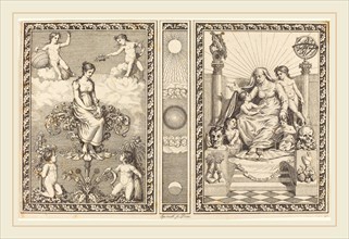 Philipp Otto Runge (German, 1777-1810), Design for Calendar, engraving