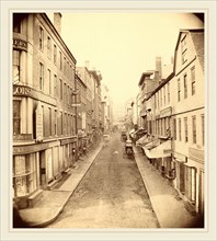 Josiah Johnson Hawes (American, 1808-1901), School Street, Boston, 1850s, albumen print