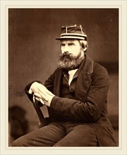 Roger Fenton or Dr. Hugh Welch Diamond (British, 1809-1886), Roger Fenton, c. 1855, salted paper