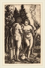 Marcantonio Raimondi possibly after Francesco Francia (Italian, c. 1480-c. 1534), Man and Woman