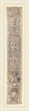 Giovanni Pietro Birago and Zoan Andrea (Italian, active c. 1475-1519), Ornament Panel: Satyr