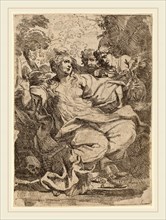 Italian 17th Century, Magdalen, etching