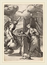 Carlo Maratta (Italian, 1625-1713), The Annunciation, etching