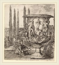 Stefano Della Bella (Italian, 1610-1664), The Vase of the Medici, 1656, etching