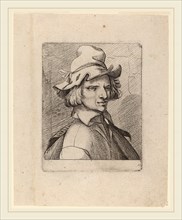 Jean de Saint-Igny (French, 1595-1649), Self-Portrait, c. 1610, etching on laid paper