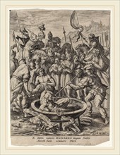 Crispijn van de Passe I after Maarten de Vos, History of the Maccabees, Dutch, c. 1565-1637,